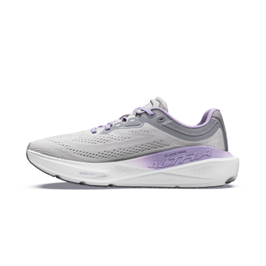 Women Altra Torin ST purple gray sideview 2